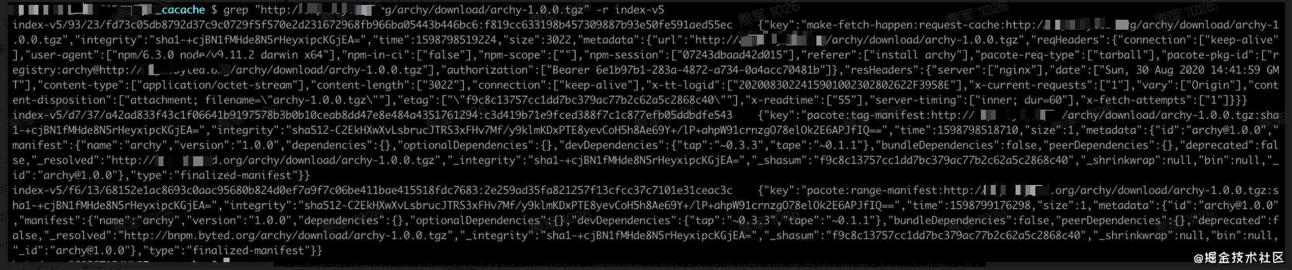 npm install 的玄机
